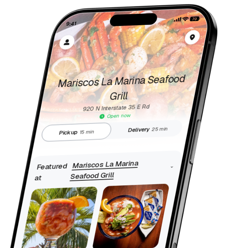 Mariscos La Marina Seafood Grill app preview