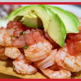 Tostada de Camaron