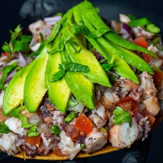 Tostada de Pulpo